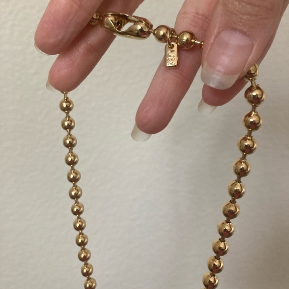 New Vanessa Mooney boss ball gold chain necklace - Picture 5 of 6